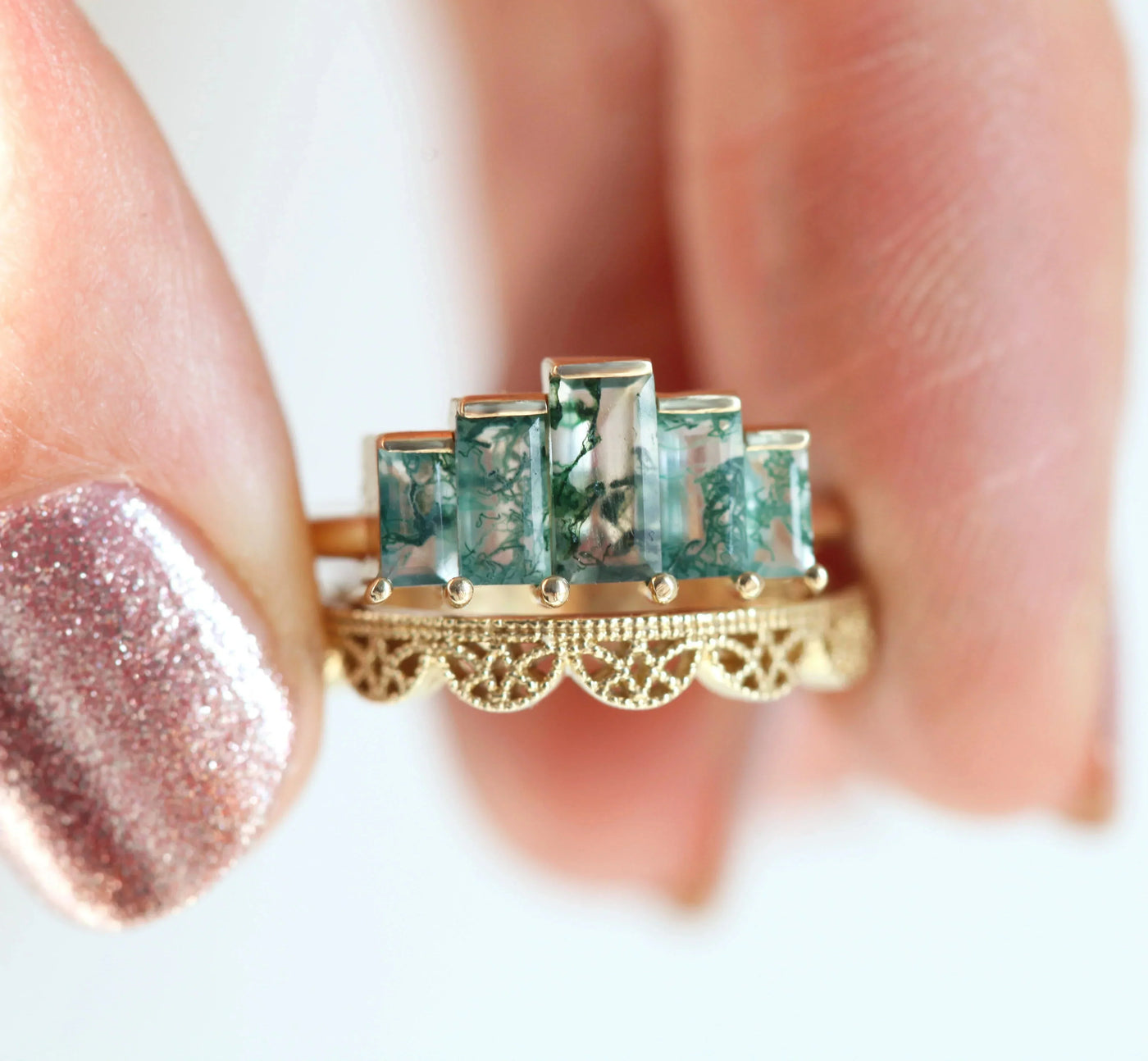 Agatha Baguette-Ring | Ringe | Capucinne