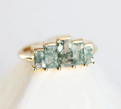 Agatha Baguette-Ring | Ringe | Capucinne