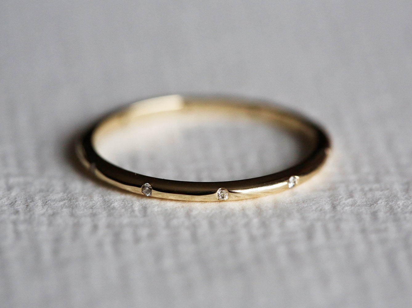 Gold-Diamant-Ring