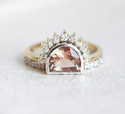 Giada Oregon Sunstone Ring, 14K Goldring-Capucinne