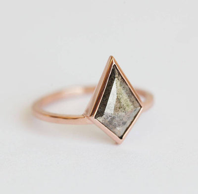 Kite Salt & Pepper Diamant-Ring aus Roségold