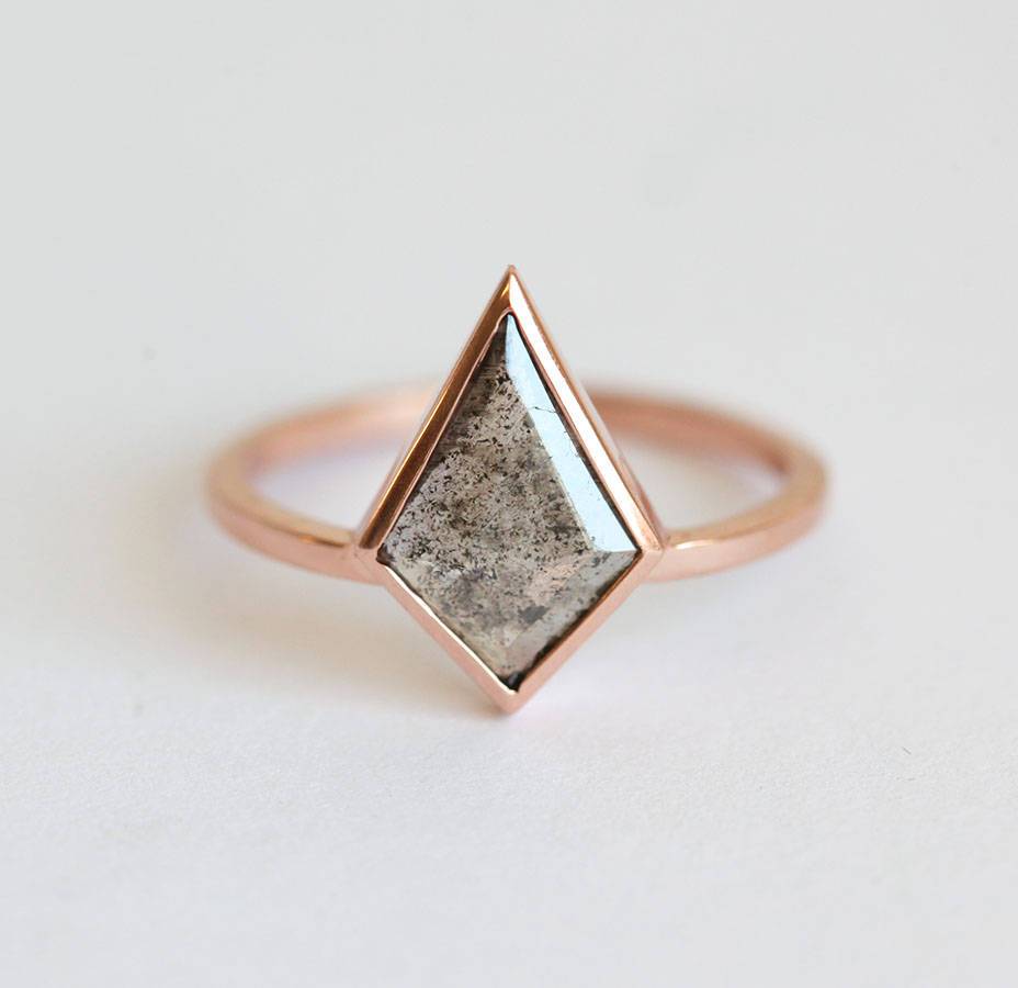 Kite Salt & Pepper Diamant-Ring aus Roségold