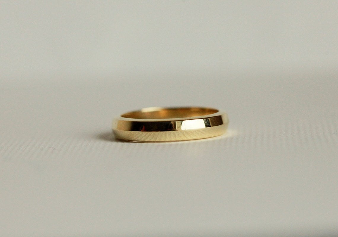 OLIVER 14K GOLD RING, HERRENBAND-Capucinne