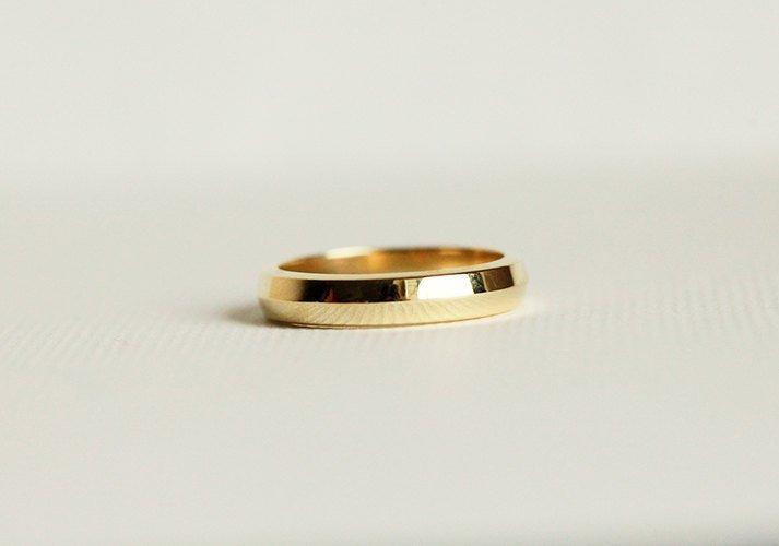 OLIVER 14K GOLD RING, HERRENBAND-Capucinne