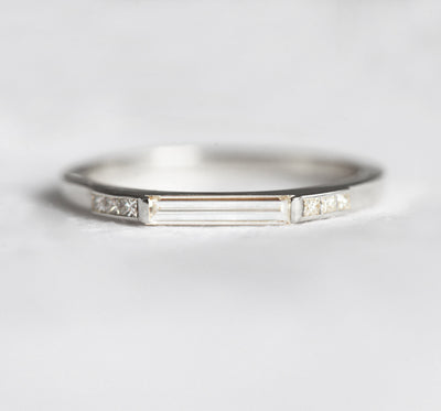 OLYA BAGUETTE RING-Capucinne