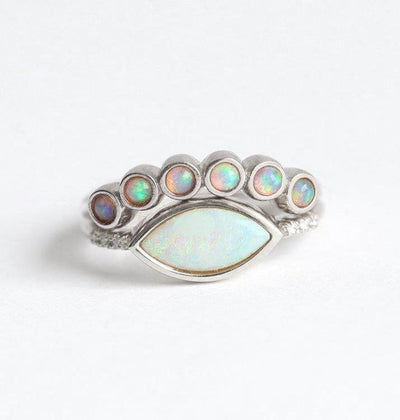 Scottie Marquise Opal Set