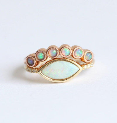 Scottie Marquise Opal Set