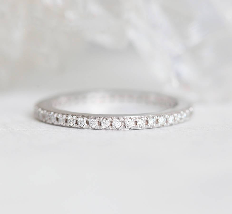 SKYLAR EWIGKEIT-DIAMANT-BAND, EWIGKEIT-DIAMANT-RING-Capucinne