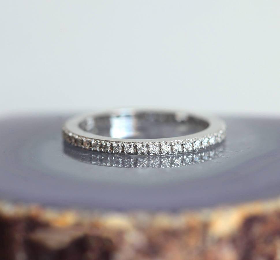 SKYLAR EWIGKEIT-DIAMANT-BAND, EWIGKEIT-DIAMANT-RING-Capucinne