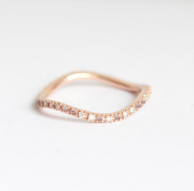 Sonia Roségold-Eternity-Diamantring