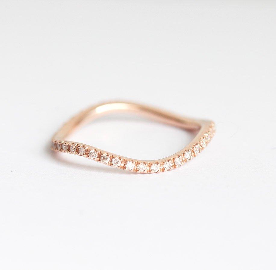 Sonia Roségold-Eternity-Diamantring