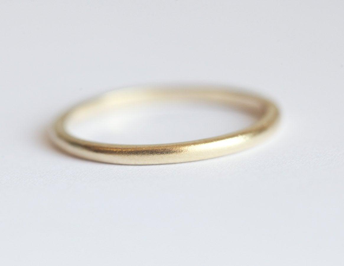 Ehering, 14K Goldring-Capucinne